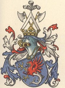 Herb rodu Puttkamerów Źródło: Wikimedia.org Autor zdjęcia: Max von Spießen