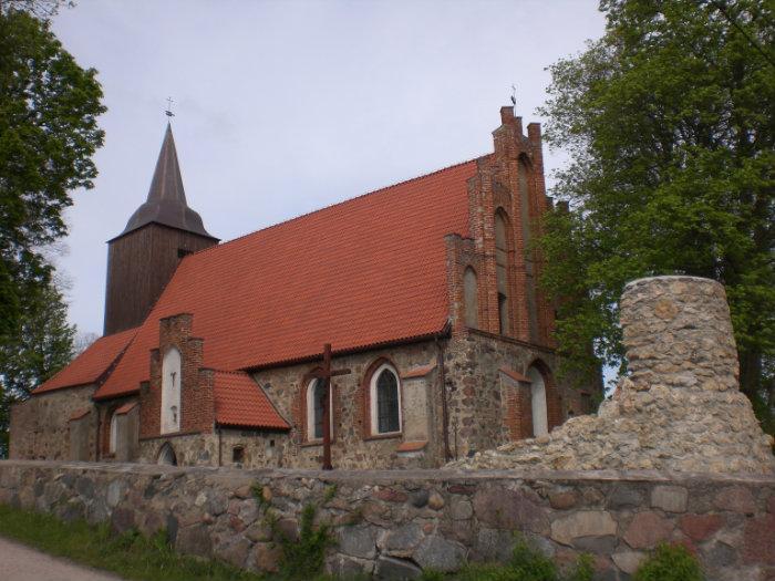 Pręgowo, kościół pw. Bożego Ciała, źródło:wikimapia.org