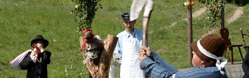Ścinanie kani. Zamiast puszczać wianki zetnijmy jej łeb