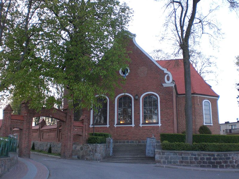 Kościół w Goręczynie Źródło: Wikimedia.org Autor: Gdaniec