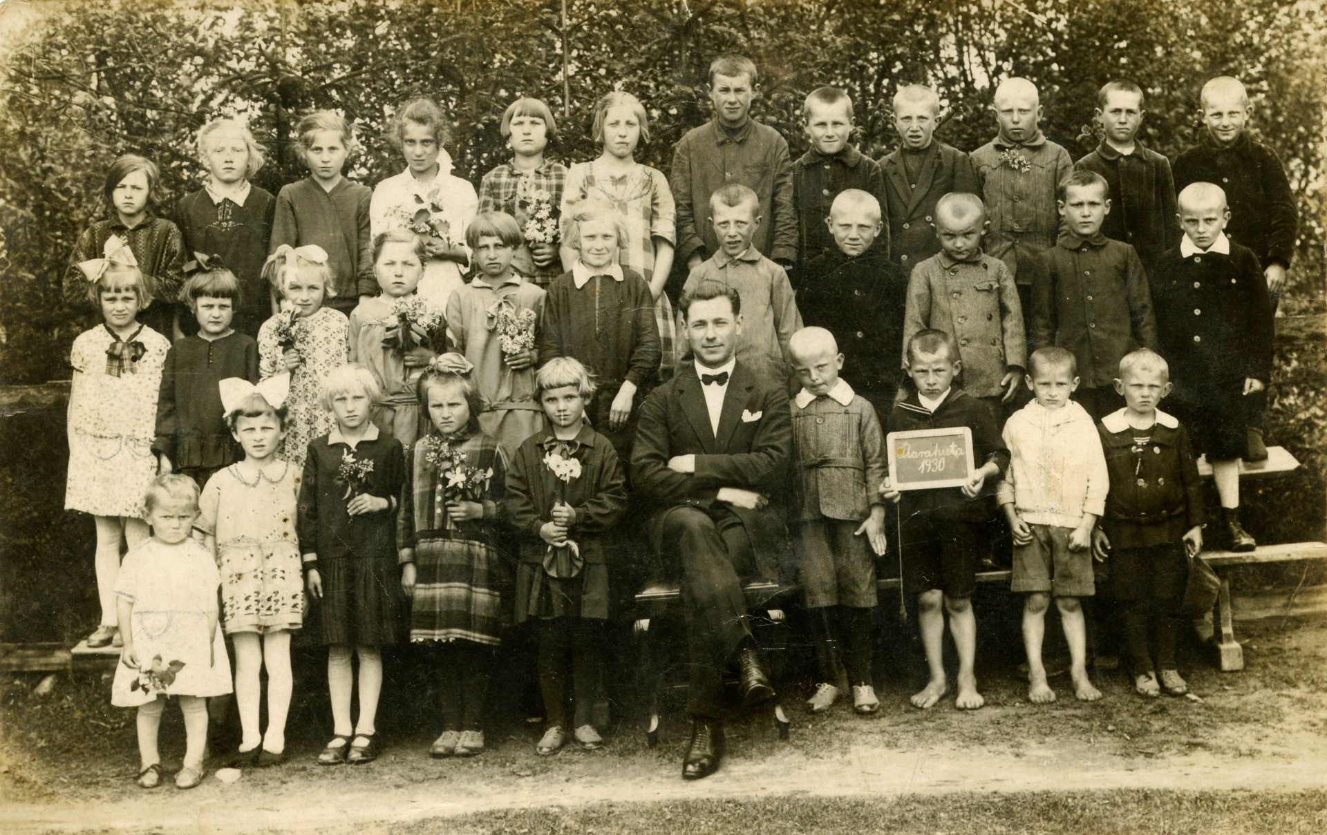 Szkoła, Stara Huta 1930