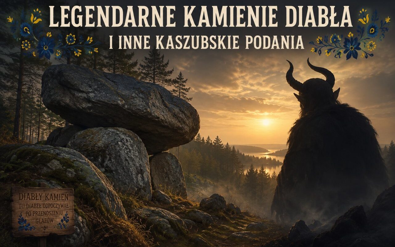 Legendarne kamienie diabła i inne kaszubskie podania