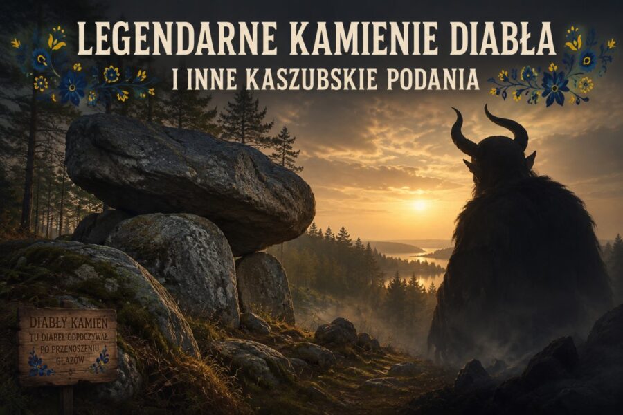 Legendarne kamienie diabła i inne kaszubskie podania